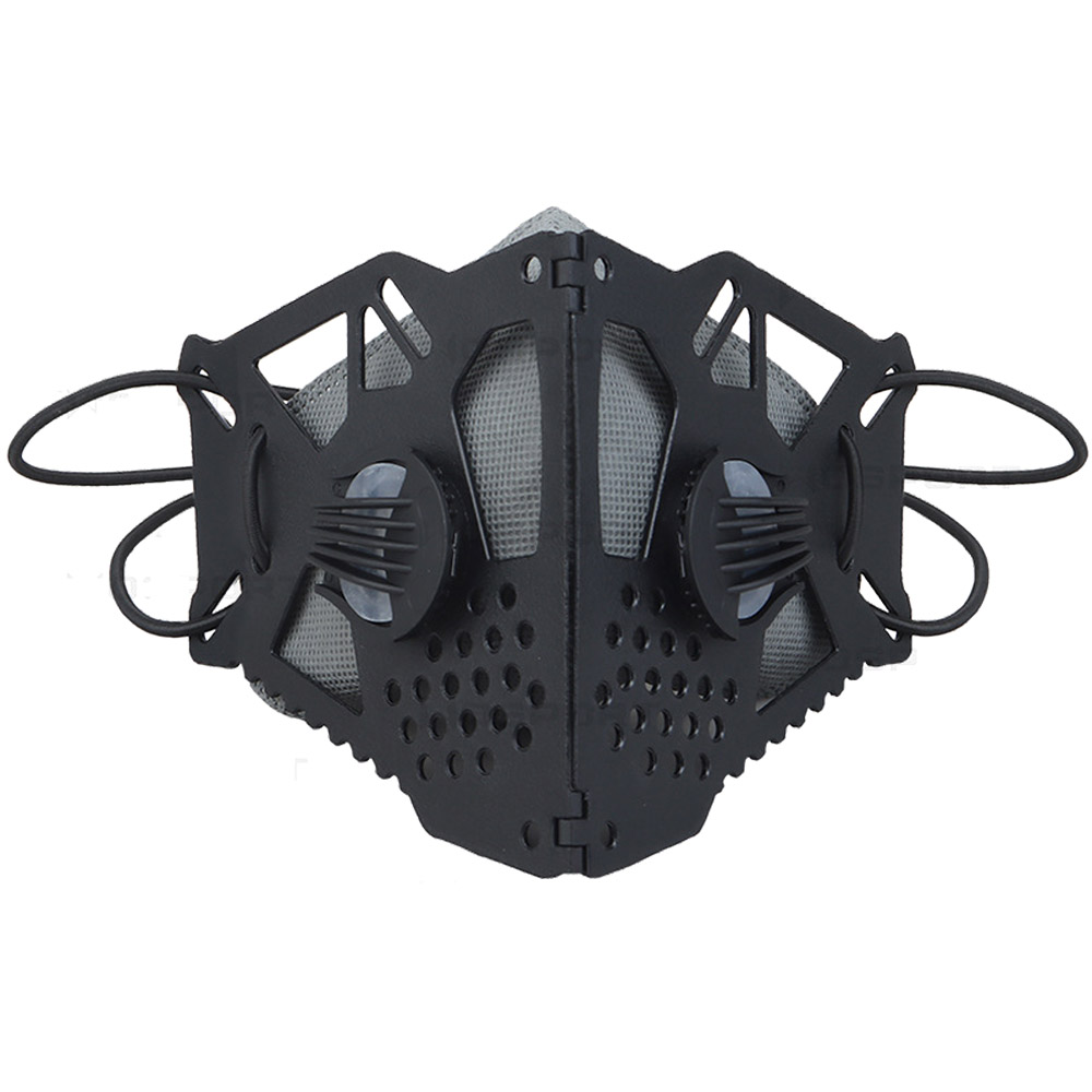 戦術マスクハーフフェイス折りたたみ蝶形マスク防塵防風屋外狩猟 - Camo Face Paint のレビューと価格