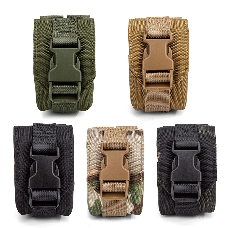タクティカルシングルフラッググリーノードポーチ収納バッグ タ - Outdoor Hunting Gear Storage のレビューと価格